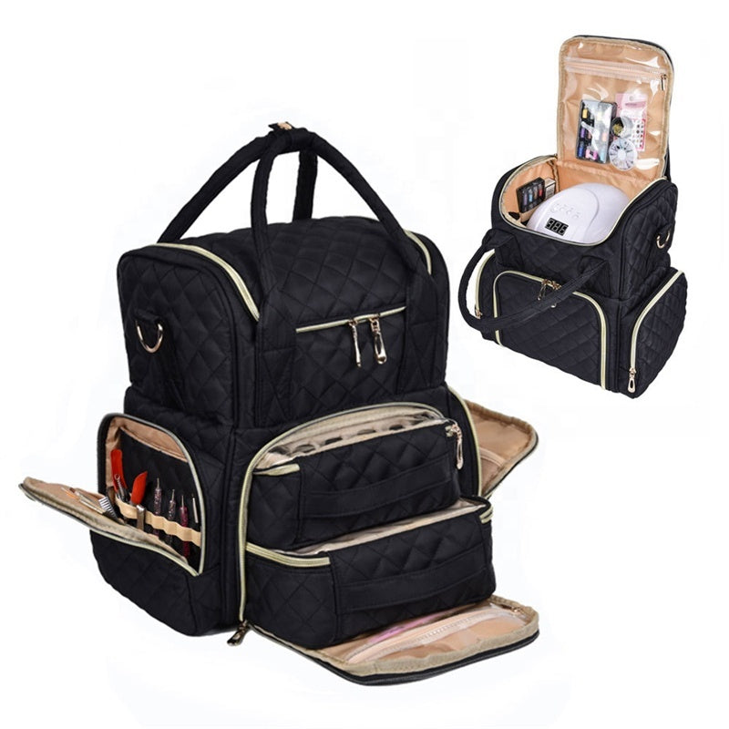 Black Personal Care Travel Bag